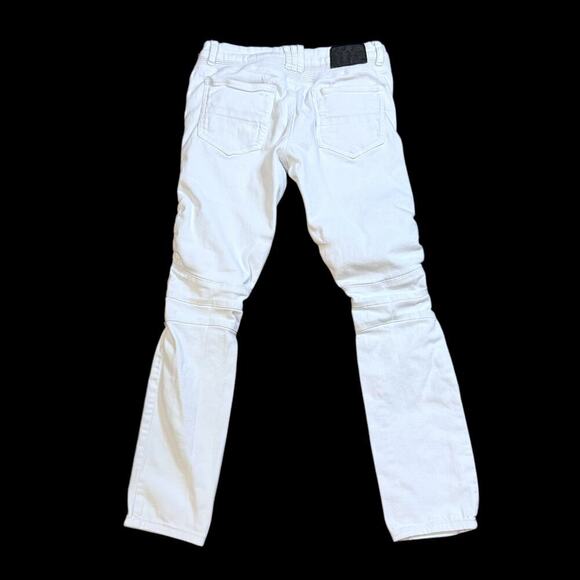 Rue 21 Jeans Bundle Mens Blue Acid Wash 30/32 White Moto S/30 Rave Skater - Picture 8 of 11